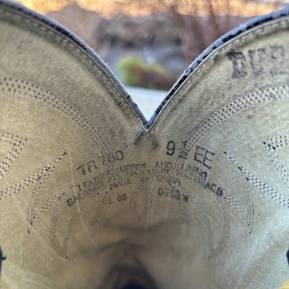 Durango TR760 Black Leather Cowboy Boots Oil Resistant Soles Men's Size … - Picture 11 of 14